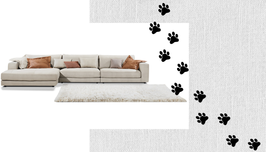 Tierfreundliche Stoffe Web Hund Canvas