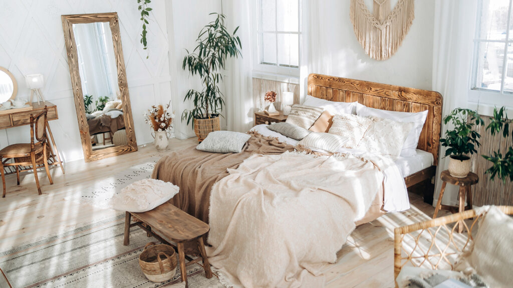 Bett Boho